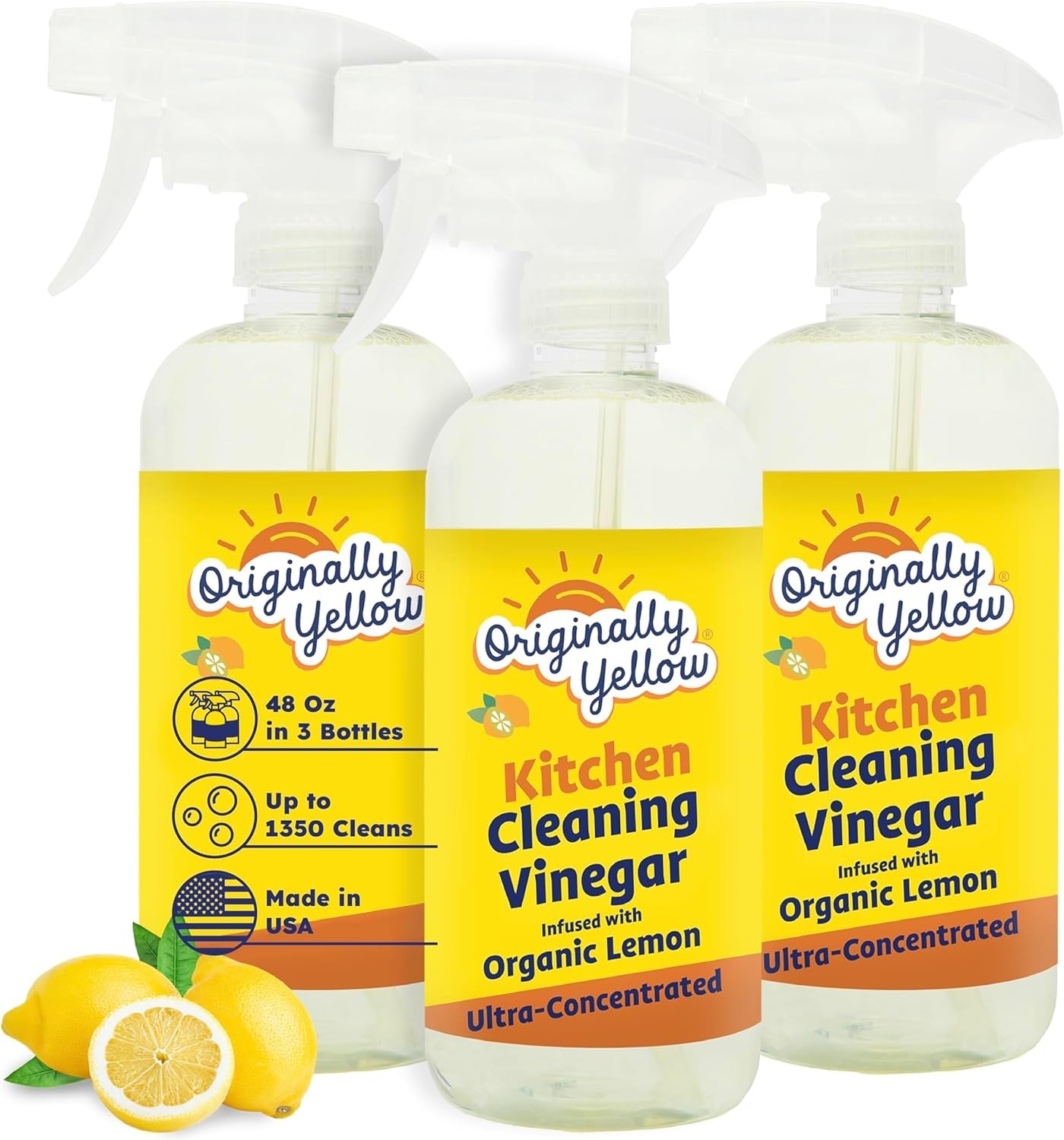 Plant-Based Kitchen Cleaner | Powered by Natural Vinegar & Infused with Organ…