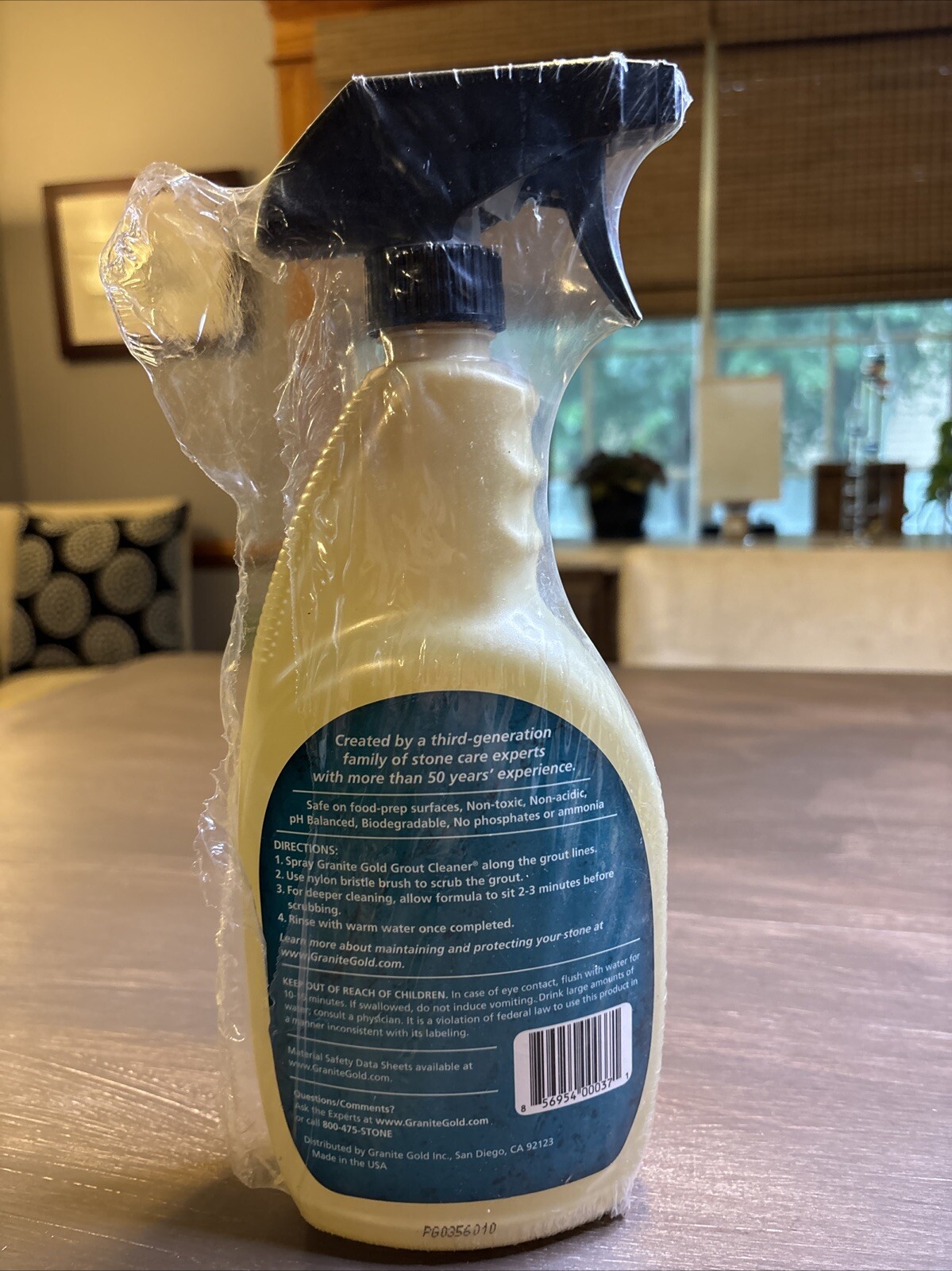Deep Clean Your Grout with 24 Oz. Grout Cleaner ~ No Brush