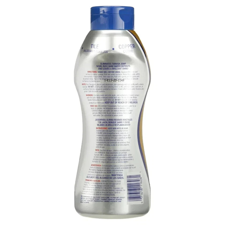 Bar Keepers Friend Soft Cleanser, 26 oz Squeeze Bottle,