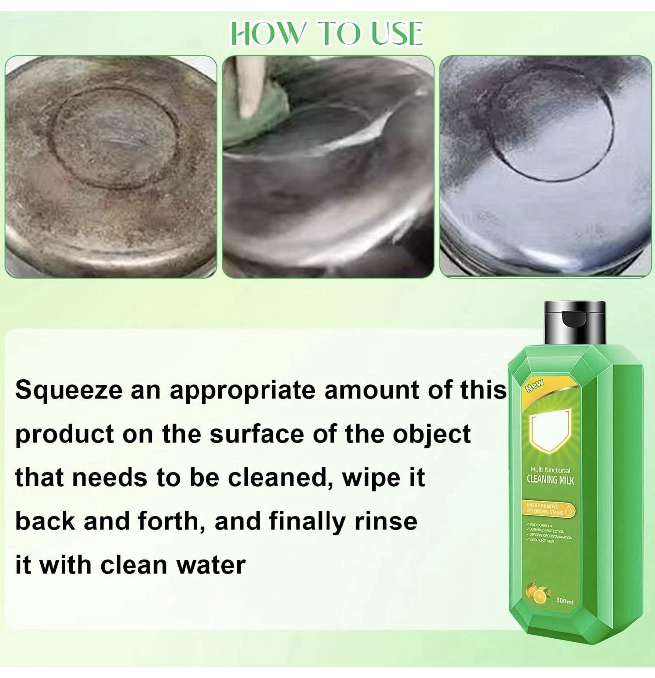 Cleaning Milk House Cleaner,Powerful Multifunctional Concentrated Cleansing NEW!