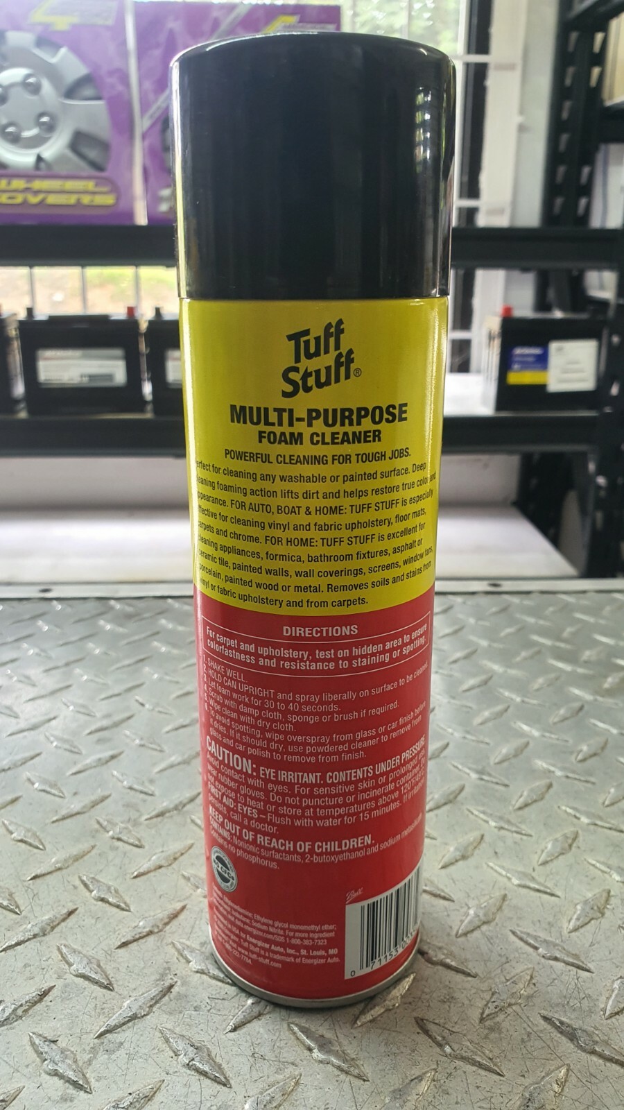 Tuff Stuff Multi Purpose Foam Cleaner for Deep Cleaning of Car Interior 22 oz.
