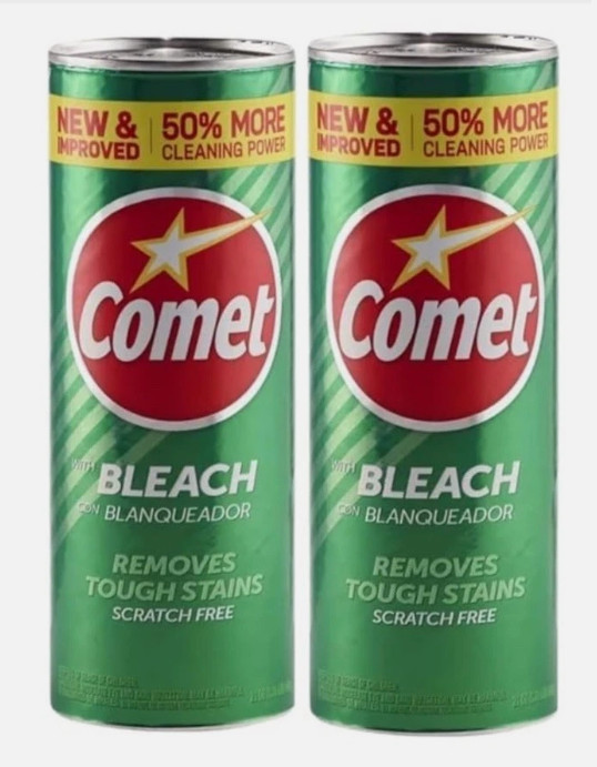 Comet With Bleach 21 oz (pack of 2)