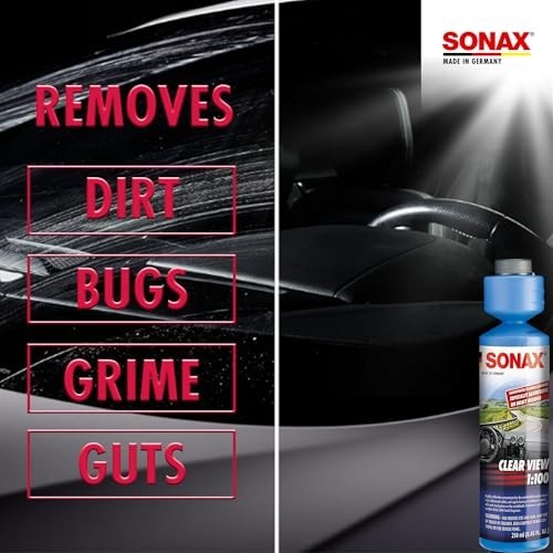 High-Performance Windshield Cleaner Concentrate | Streak-Free, Insect & Grime Re