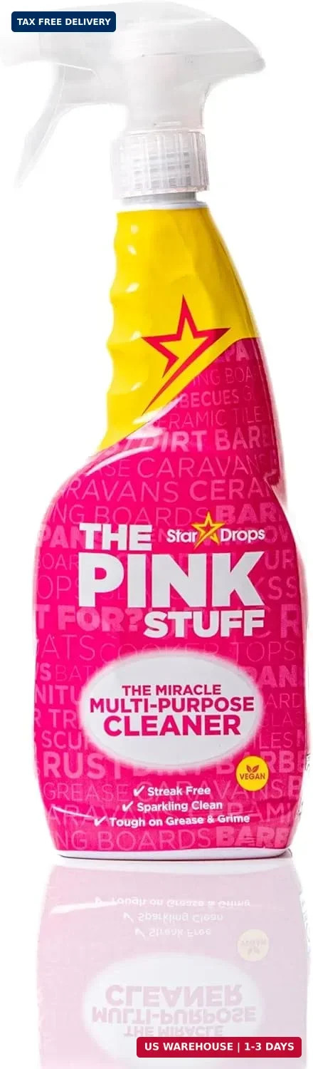 Stardrops The Pink Stuff Miracle Multi-Purpose Cleaner – Removes Grease, Grime,