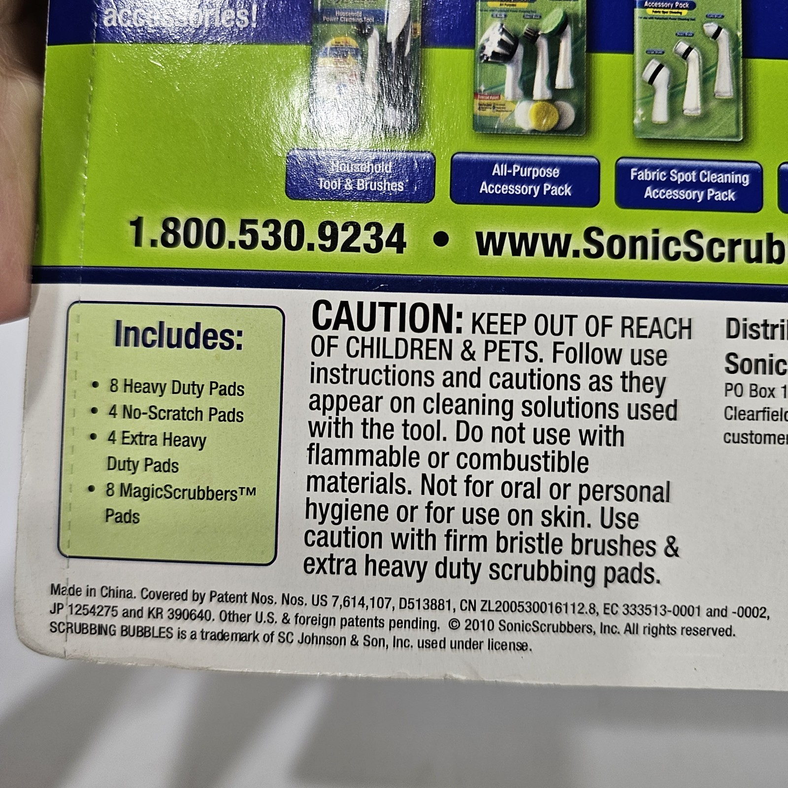 Scrubbing Bubbles Sonic Scrubbers Pad Refills 24 Count Peel and Stick