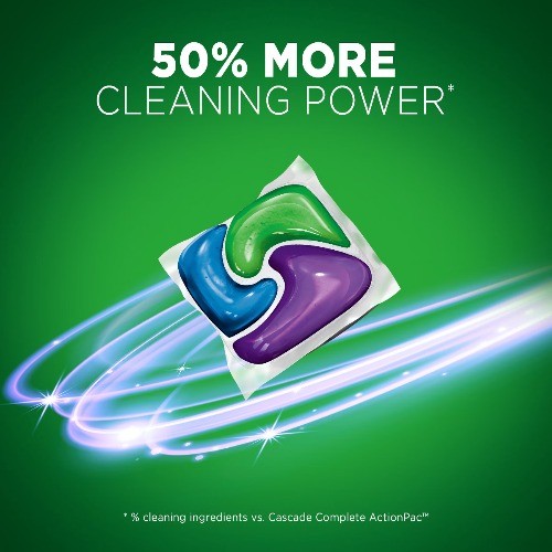 Cascade Platinum Dishwasher Cleaner – 3ct: Phosphate-Free, Scented, Tablet Form