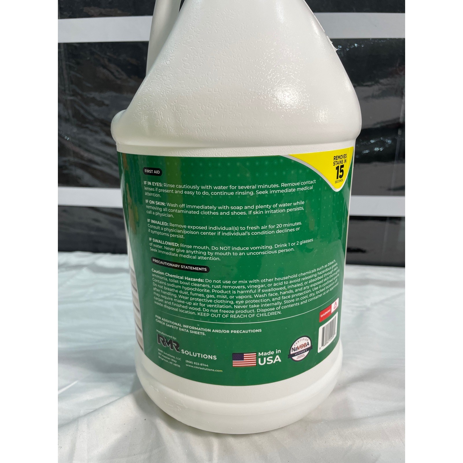 RMR-86 Instant Mold and Mildew Stain Remover 1 Gallon Multi-Surface Cleaner