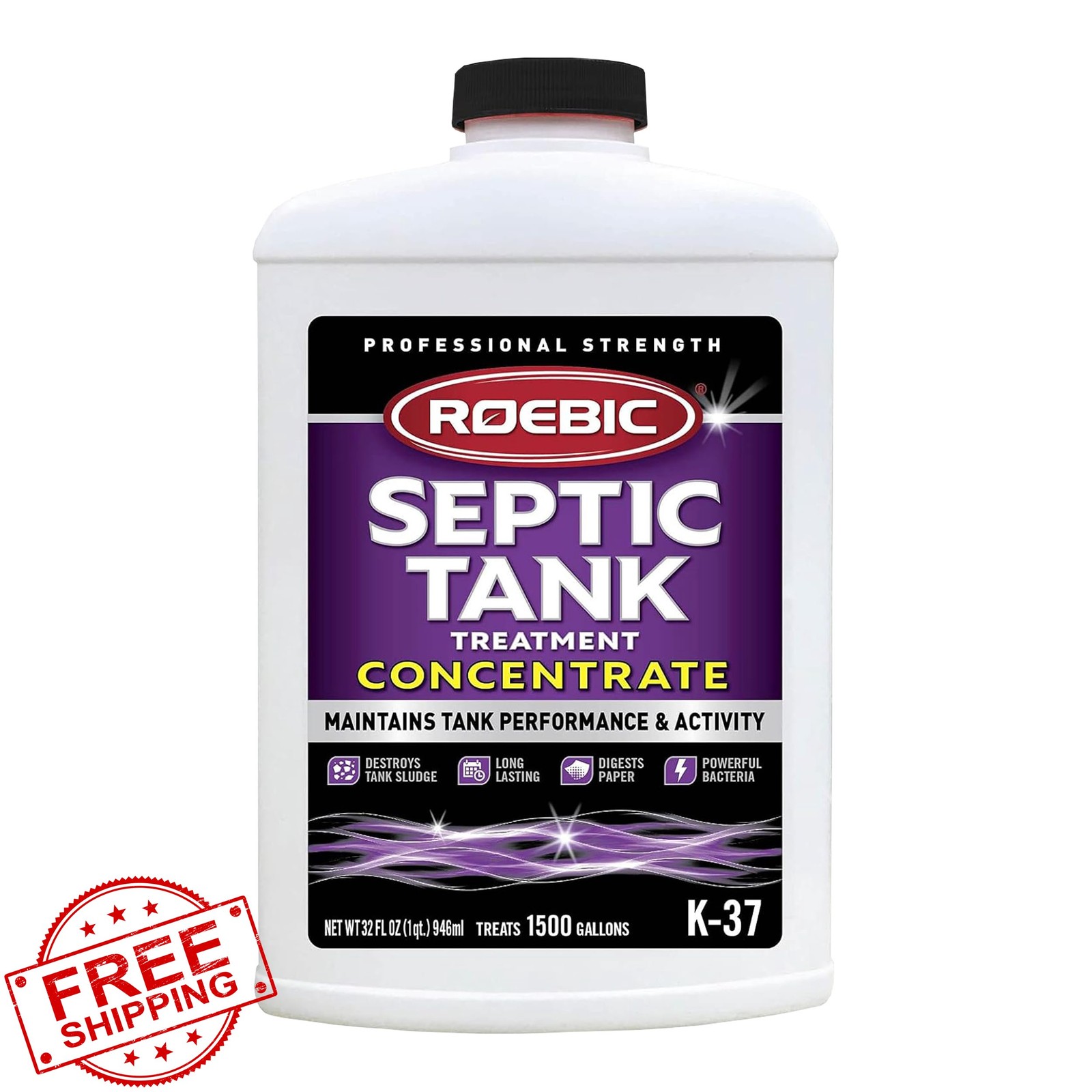 Roebic Septic Treatment Liquid Concentrate 32oz
