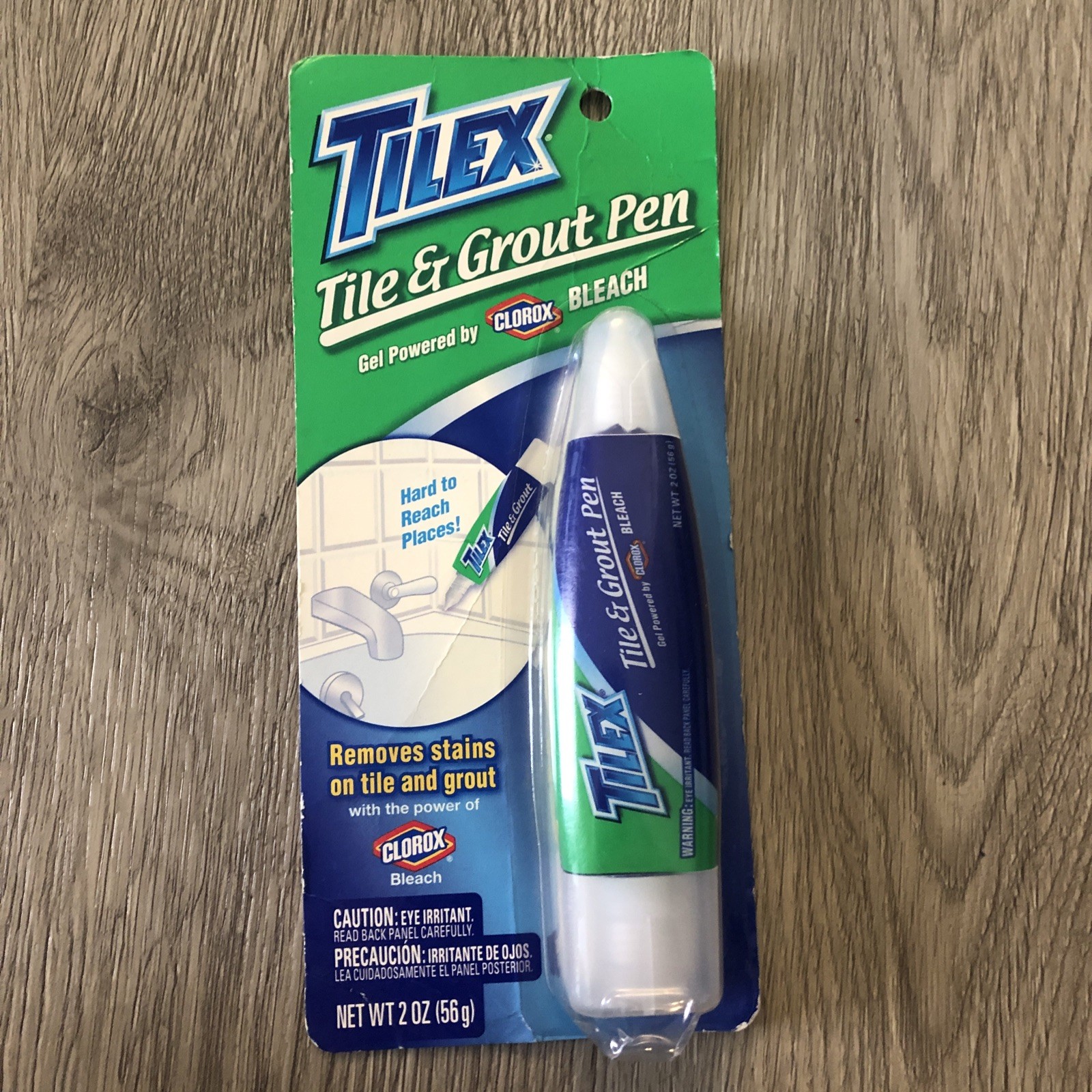 NEW TILEX Tile & Grout Pen Removes Stains 2 oz Dual Tip Clorox Bleach SHELF WEAR