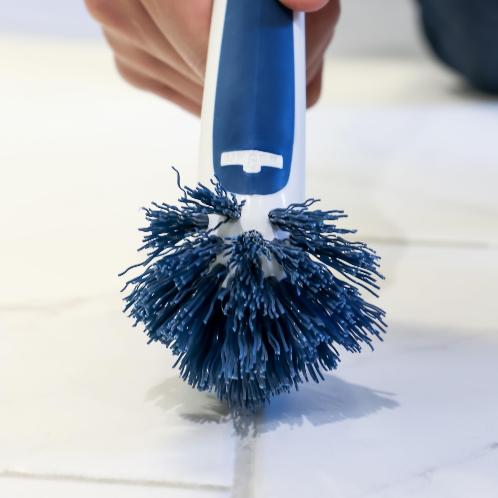 2in1 Grout Corner Brush HeavyDuty Bathroom Shower Tile Scrubber Tool