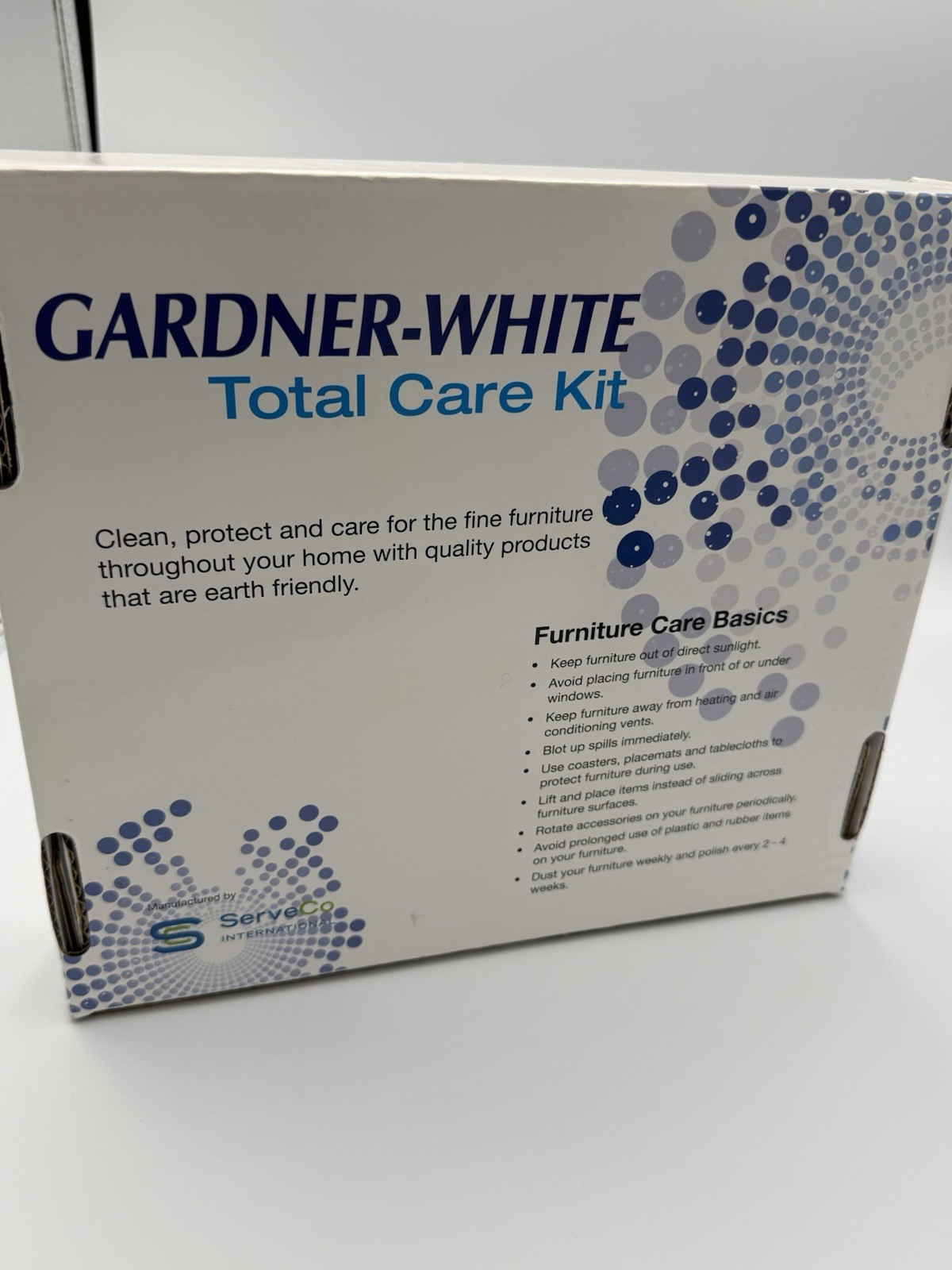 Gardner White Total Care Furniture Kit / Serveco / Leather Wood All Purpose New