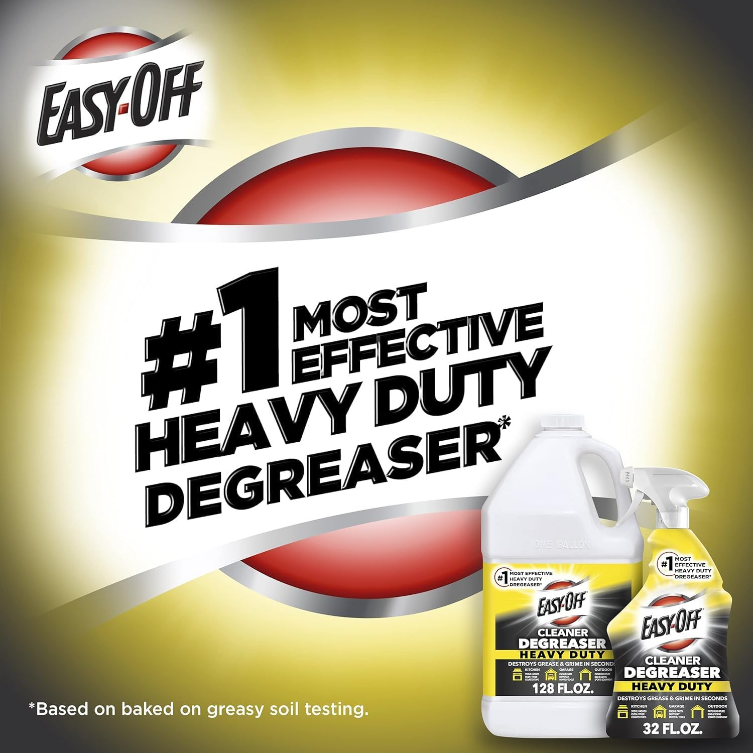 Heavy Duty Degreaser Cleaner Spray, Kitchen Degreaser, 32 Oz