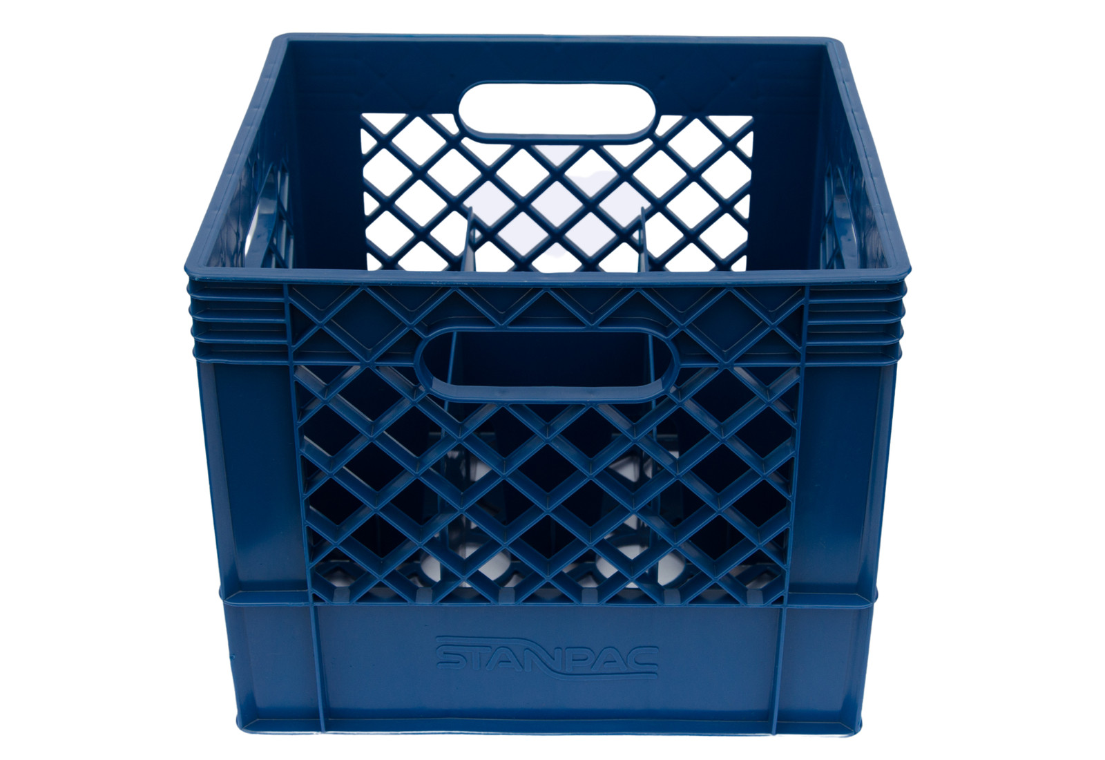 Plastic Crate for Glass Milk Bottles / Commercial Duty