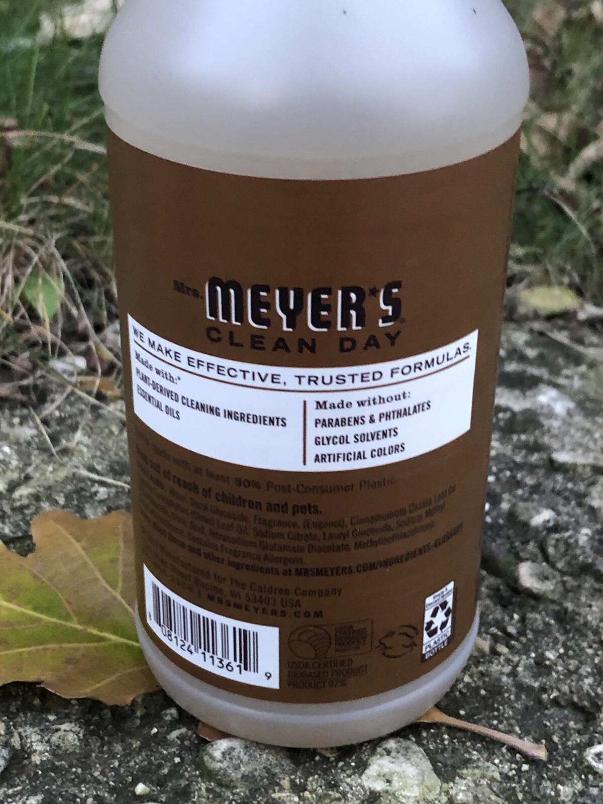 (4) Mrs Meyers Acorn Spice Multi Surface Spray Hand Dish Soap Room Freshener