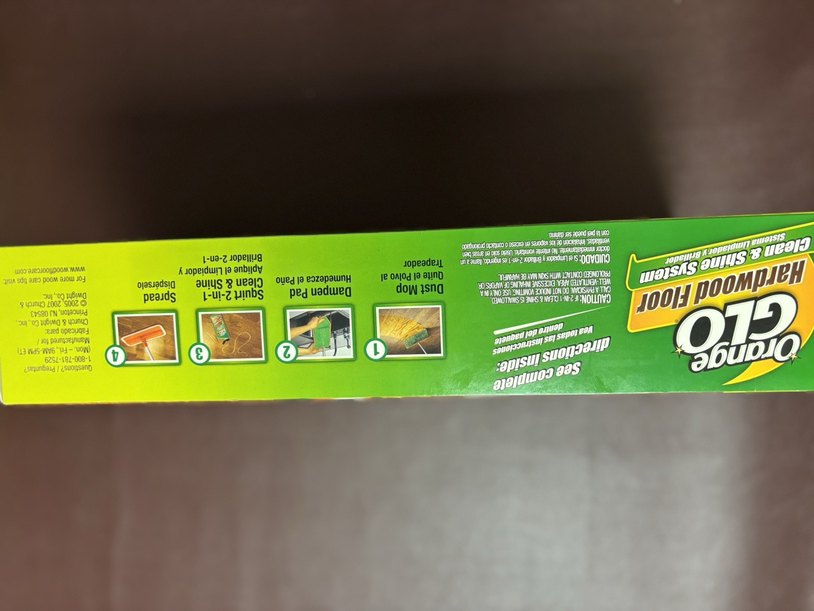 Orange Glo Hardwood Floor Clean & Shine System Starter Kit Brand New