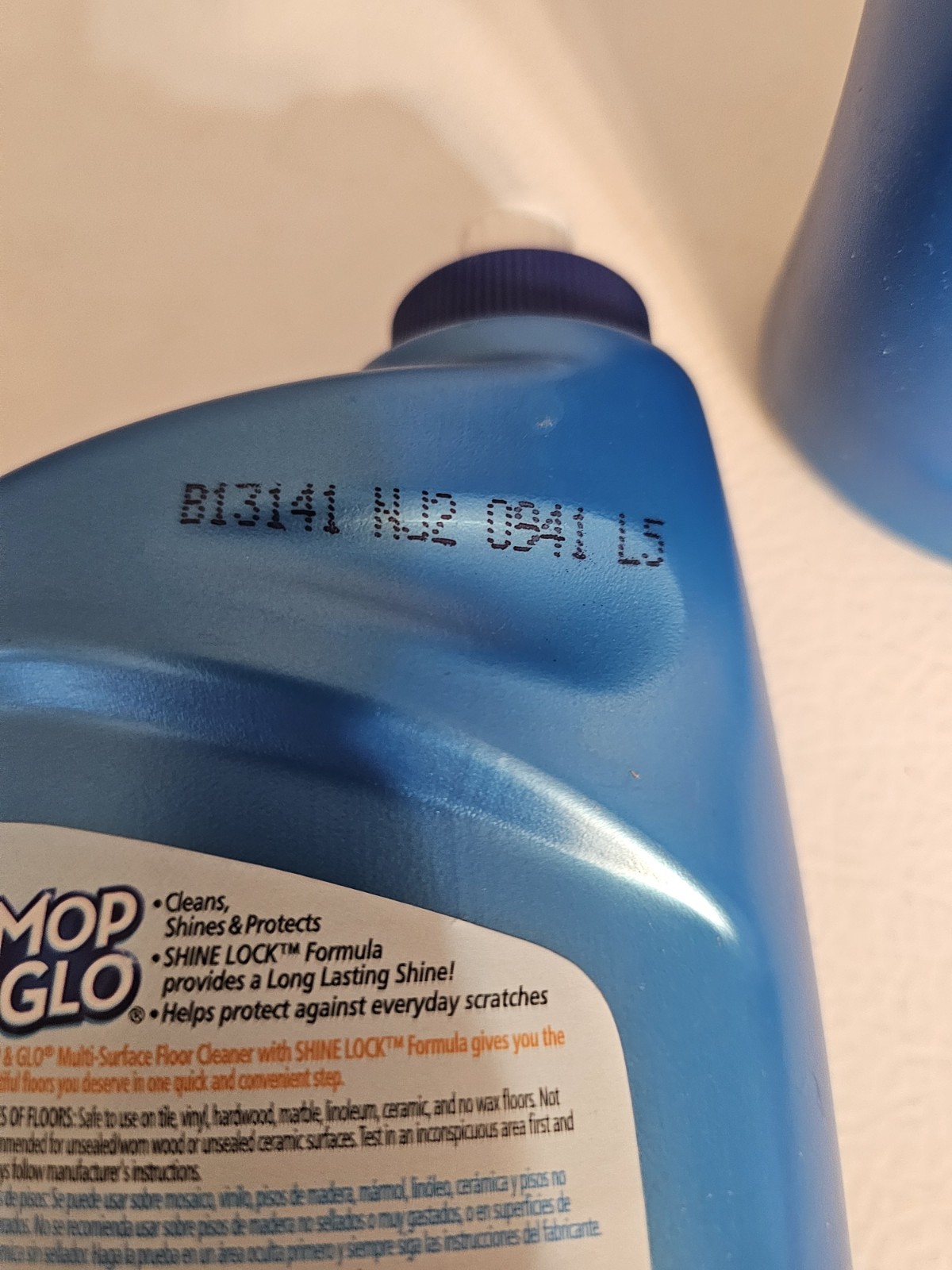 Lot 4 Mop & Glo One Step Multi- Surface Cleaner Wood Vinyl Tile 32 Fl. Oz Each