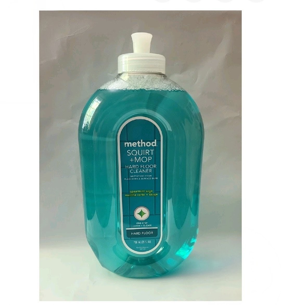 Method Squirt + Mop Hard Floor Cleaner Spearmint Sage 25 Oz