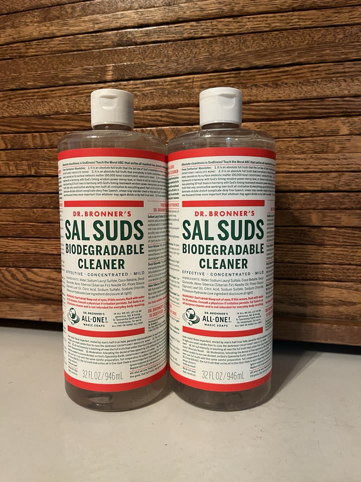 Dr. Bronner’S – Sal Suds Biodegradable Cleaner (32 Ounce) – ***2 PACK****