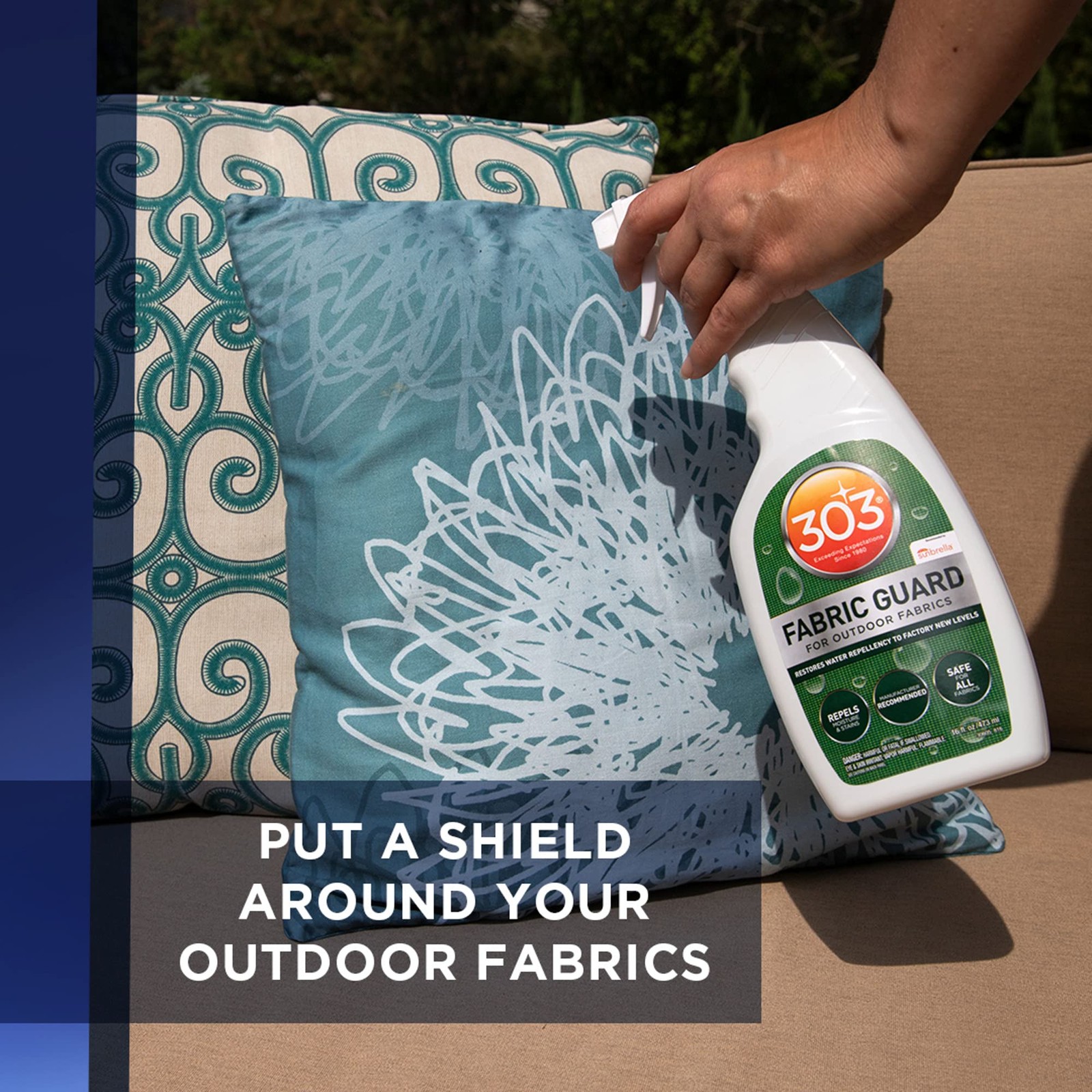 16 Fl Oz Outdoor Fabric Cleaning Agent Restores Water Repellency Stain Repellent