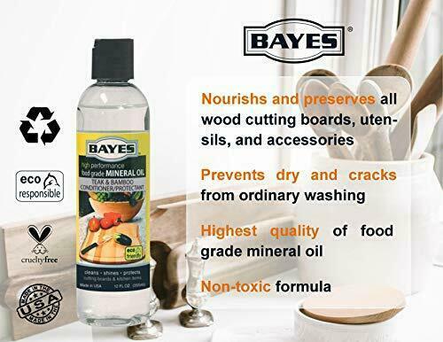 Bayes 00160, Wood & Bamboo Conditioner Protectant, 8 fl. oz., FREE SHIPPING