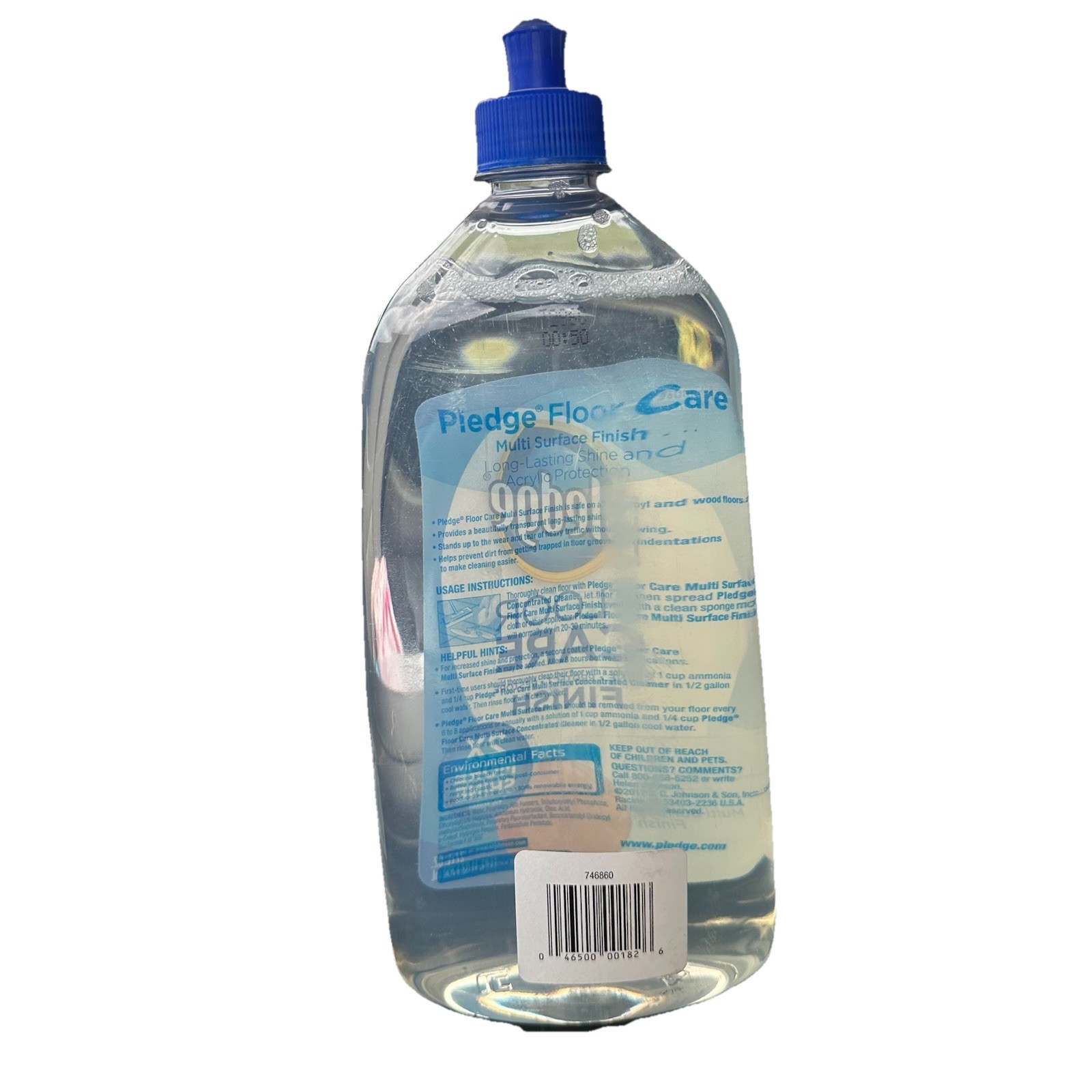 PLEDGE Floor Care Shine Protect Restore Multi Surface Finish 27 oz Discontinued