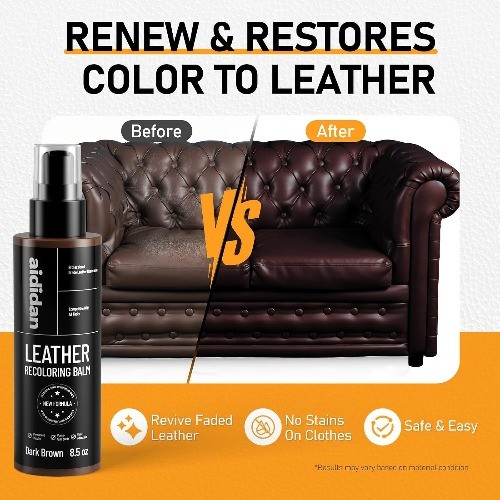 Recoloring Balm, 8.5 oz Color Restorer & Paint, Faded Color Color: Dark Brown