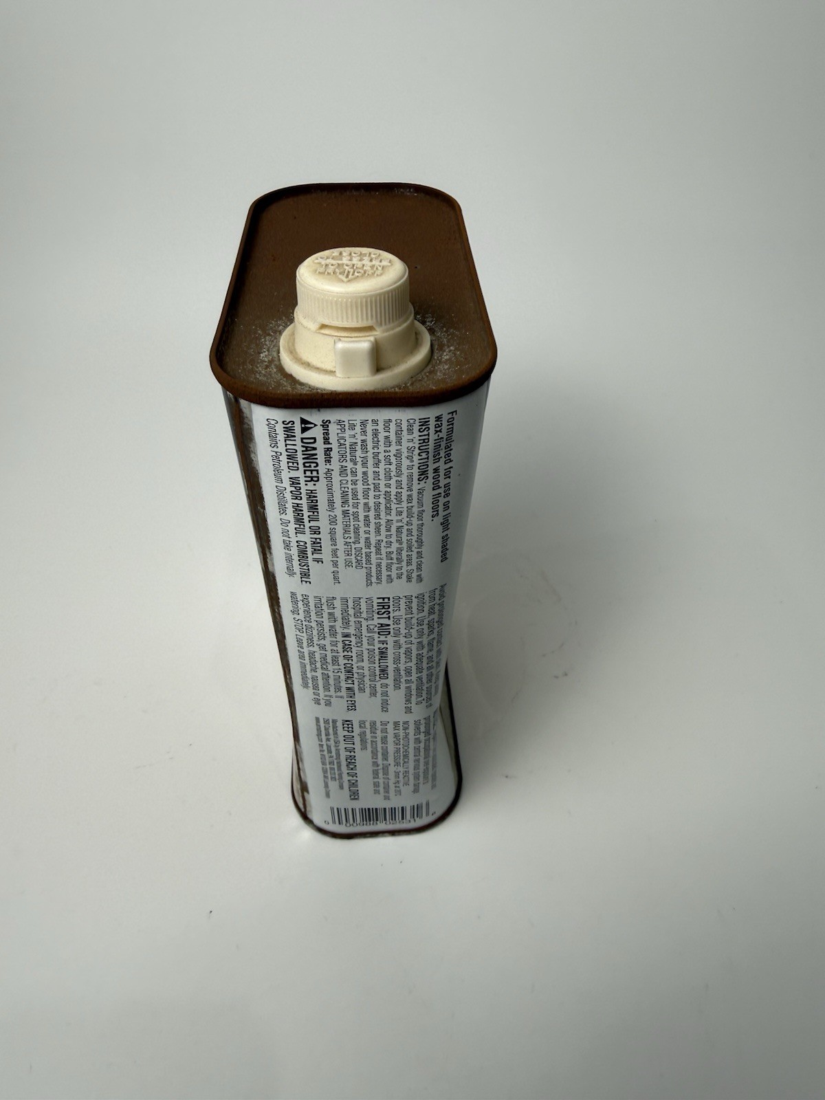 Bruce Lite ‘n’ Natural Liquid Paste Wax For Light Shaded Wax Finished Floors