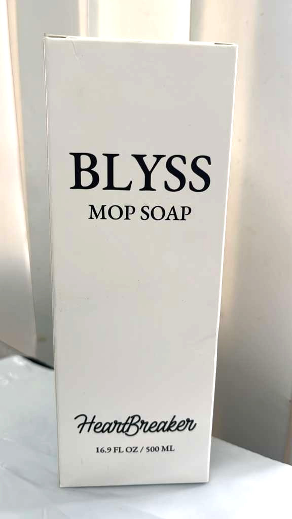 Blyss Mop Soap Heartbreaker 16.9 Fluid Oz exp 12/2028
