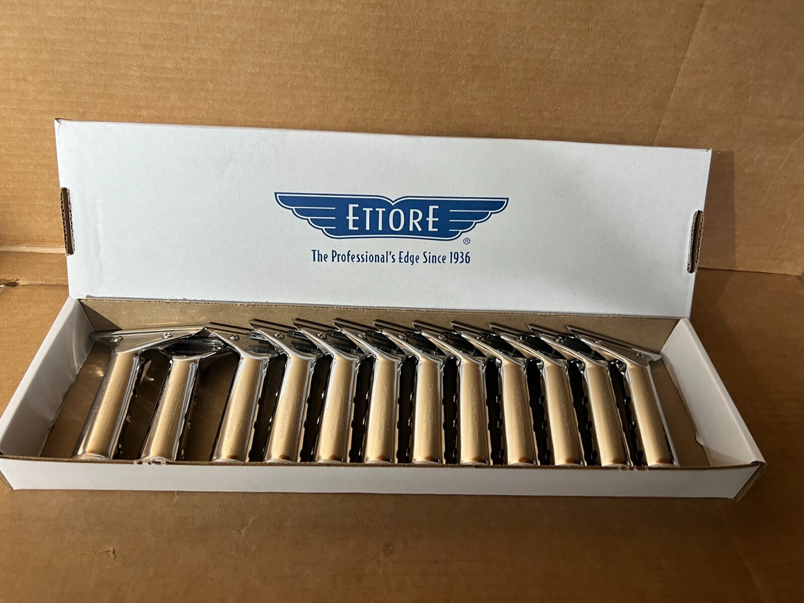 Ettore 1330 Master Stainless Steel Squeegee Handle Pack of 12