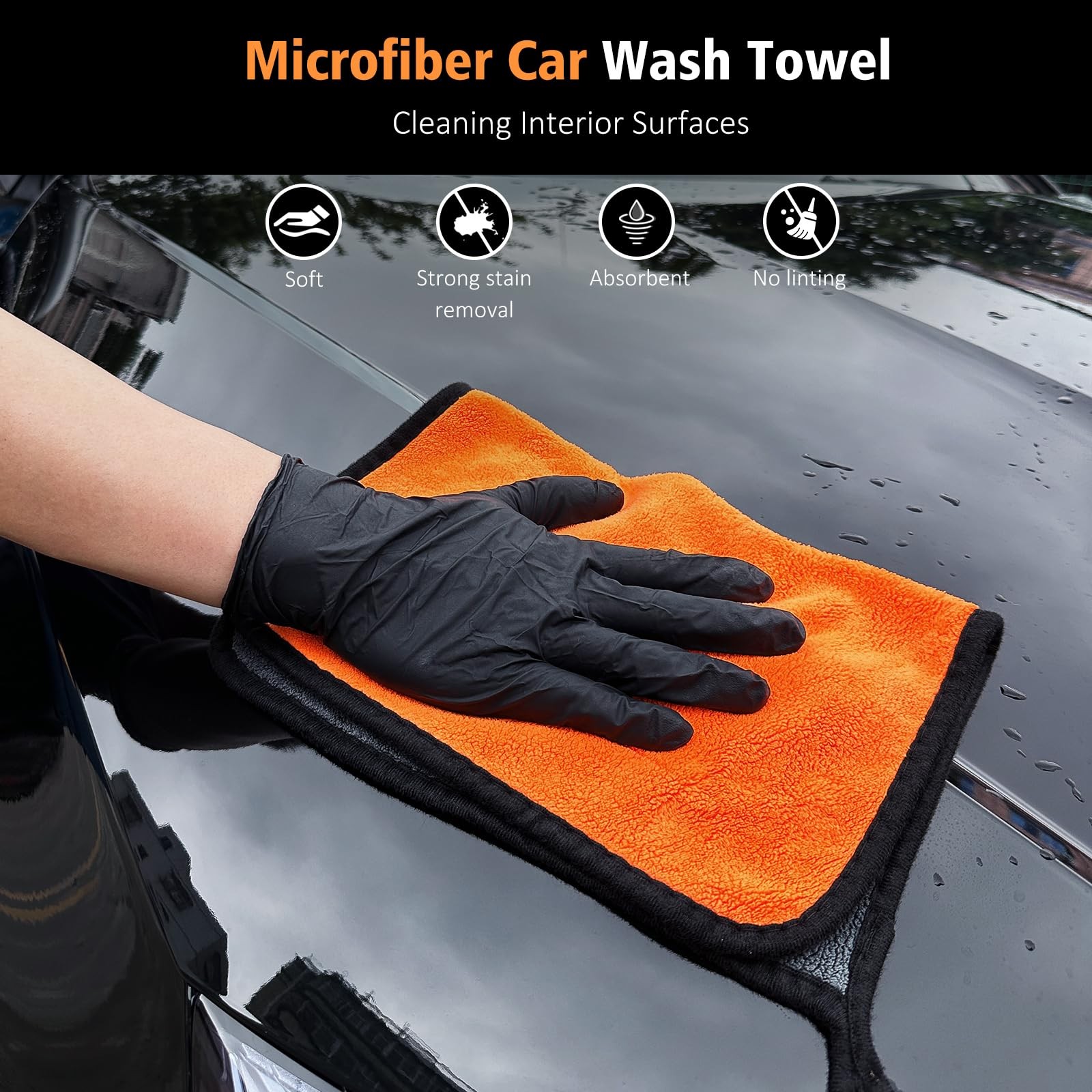 YeewayVeh 7PCS Car Interior Detailing Kit, Horse Hair Car Leather Brush, Appl…