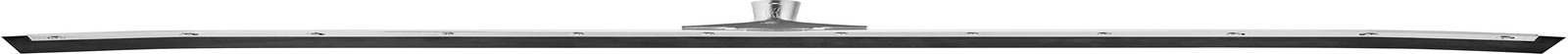 Ettore Curved Industrial Duty Steel Floor Squeegee, 36-Inch