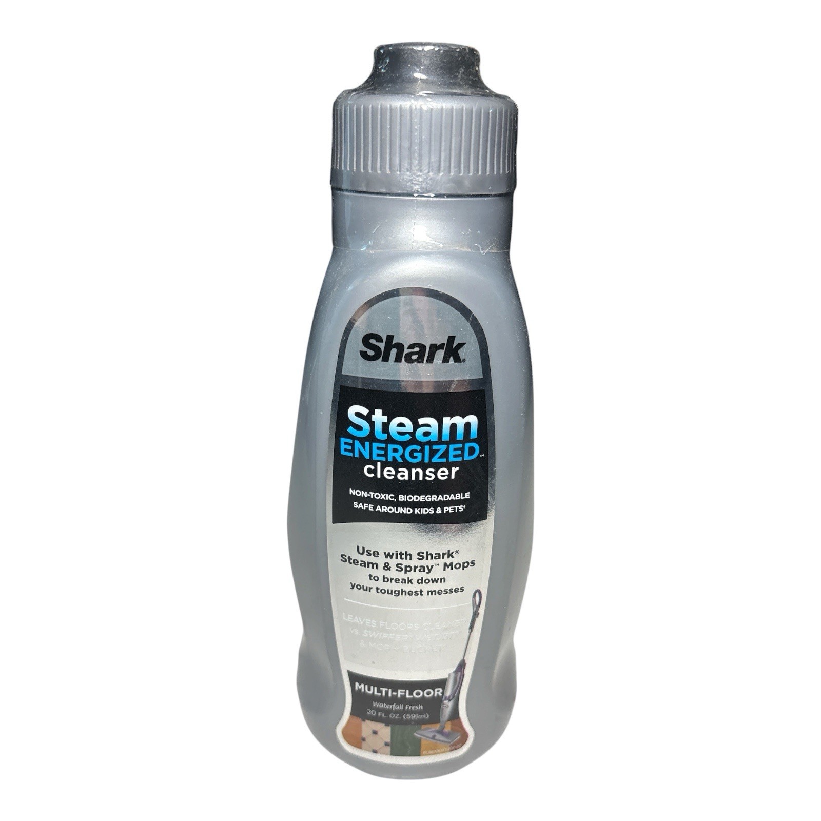 Shark Steam Spray Mop Energized Cleanser Multi Floor Waterfall Fresh 20 FL OZ