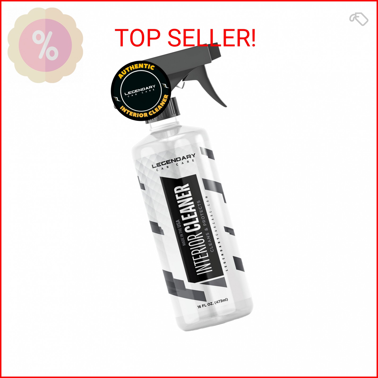 Legendary Interior Cleaner 16oz – All Purpose Interior Detailer & Carpet Cleaner