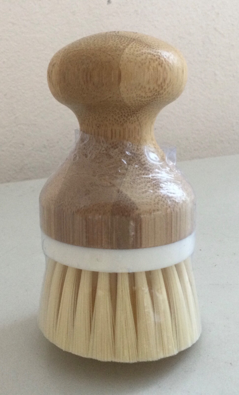 NWOT WOLF/SUBZERO/COVE Bamboo PALM DISH Scrub BRUSH Scrubber Eco Friendly