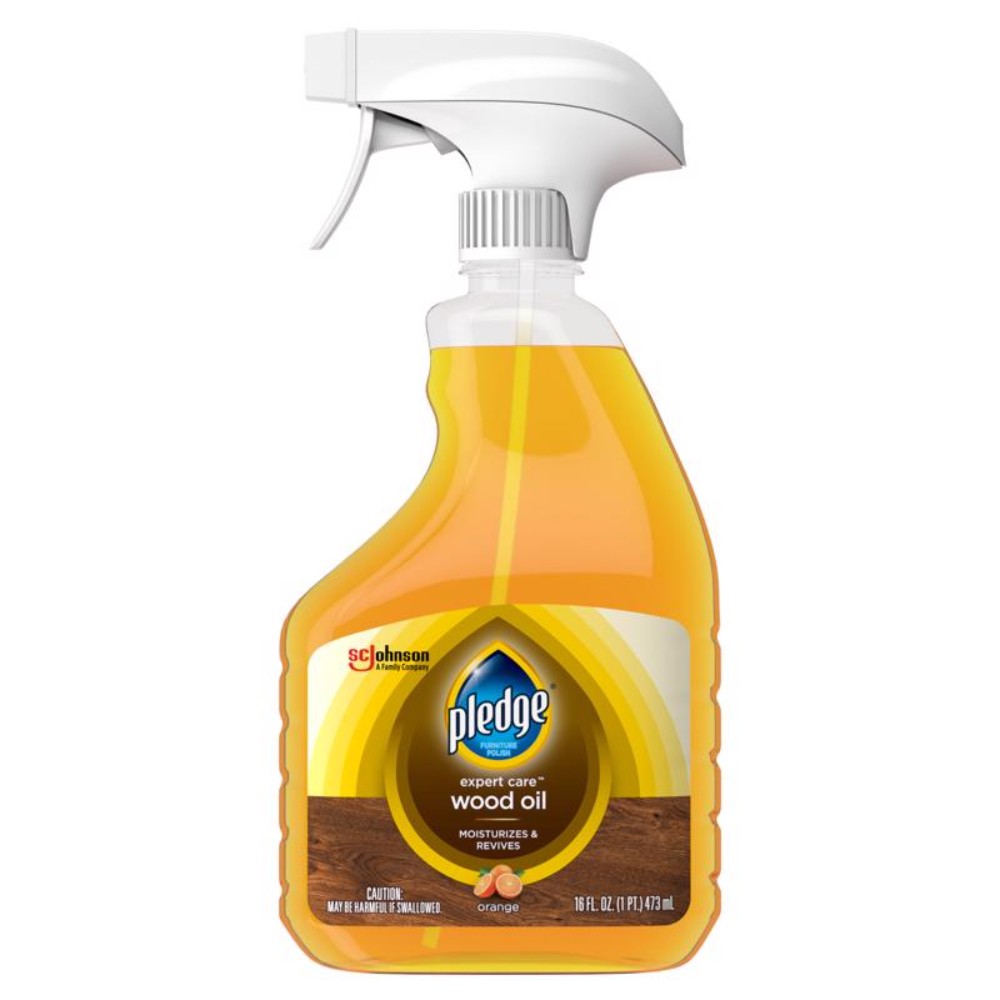 Pledge 26363 Orange Scent Oil Furniture Polish Spray 16 fl. oz. (Pack of 6)