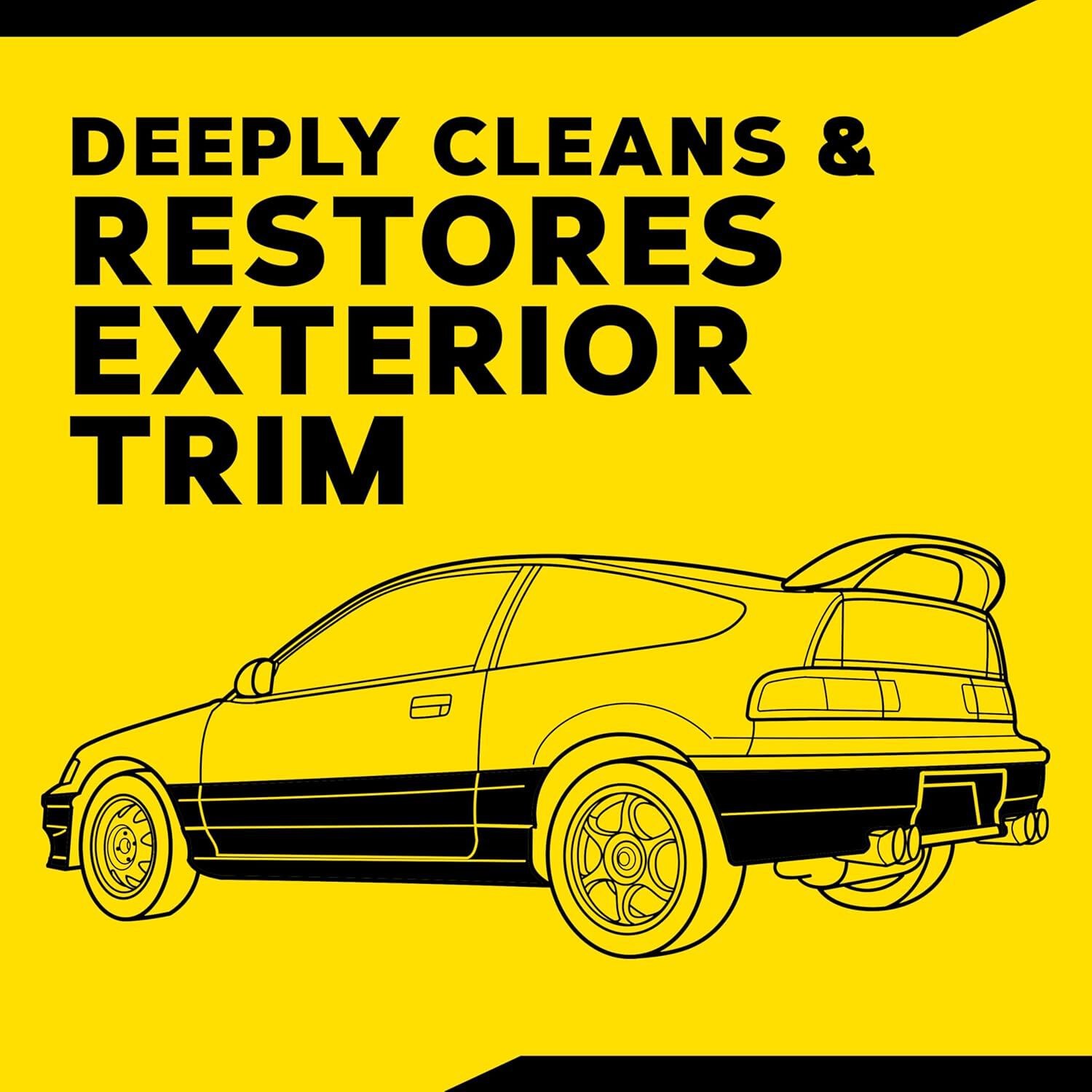 Meguiar’s G250100 Heavy Duty Trim Restoration Kit – Includes a Cleaning Solution