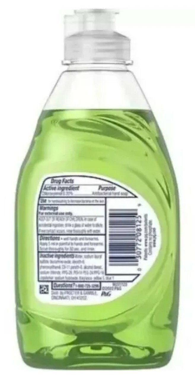 4 PACKS Dawn Ultra (7.5 Fl. Oz.) Bottle APPLE BLOSSOM Scent Dishwashing Liquid.