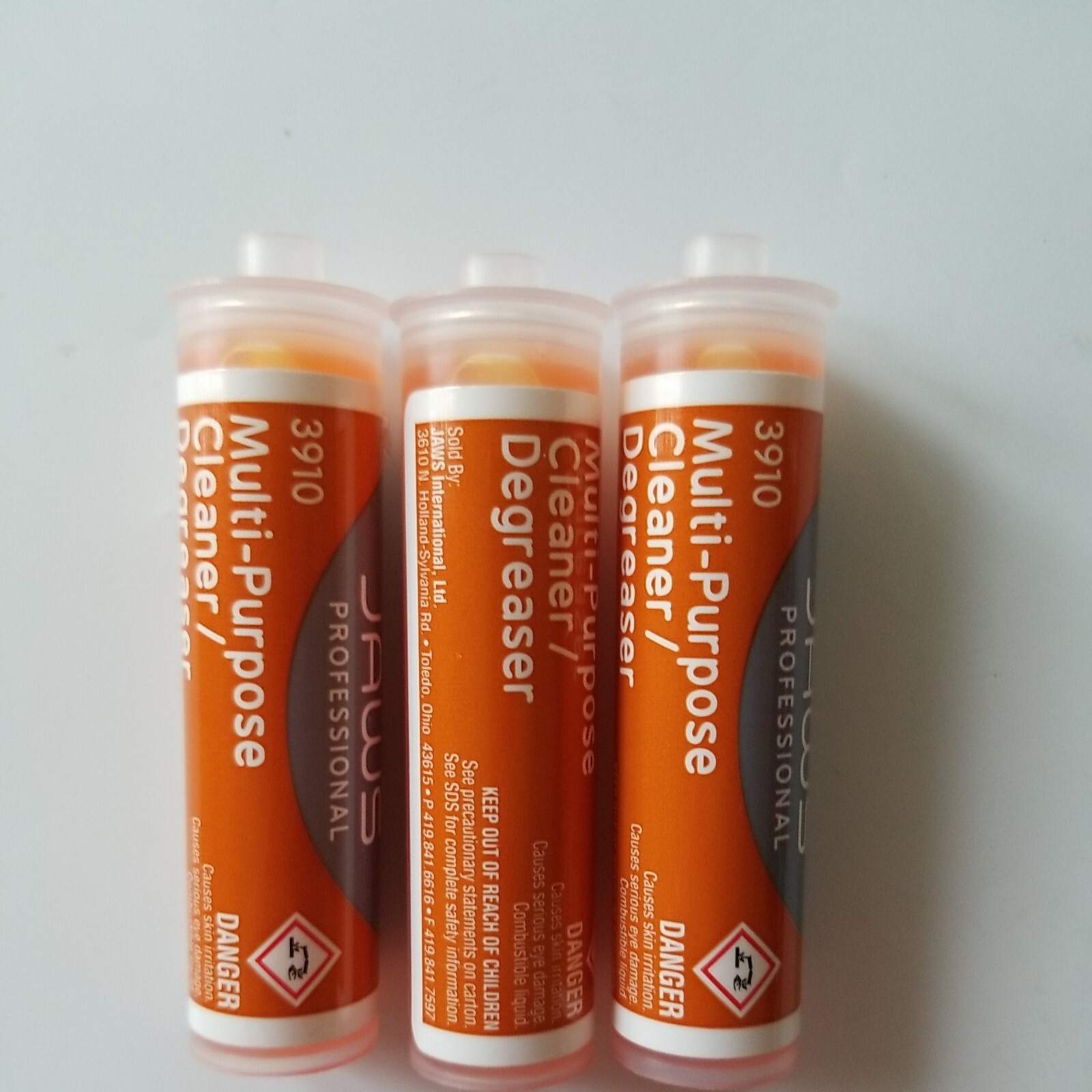JAWS Professional Multipurpose Cleaner Degreaser 3pc Refill Pods Just add water