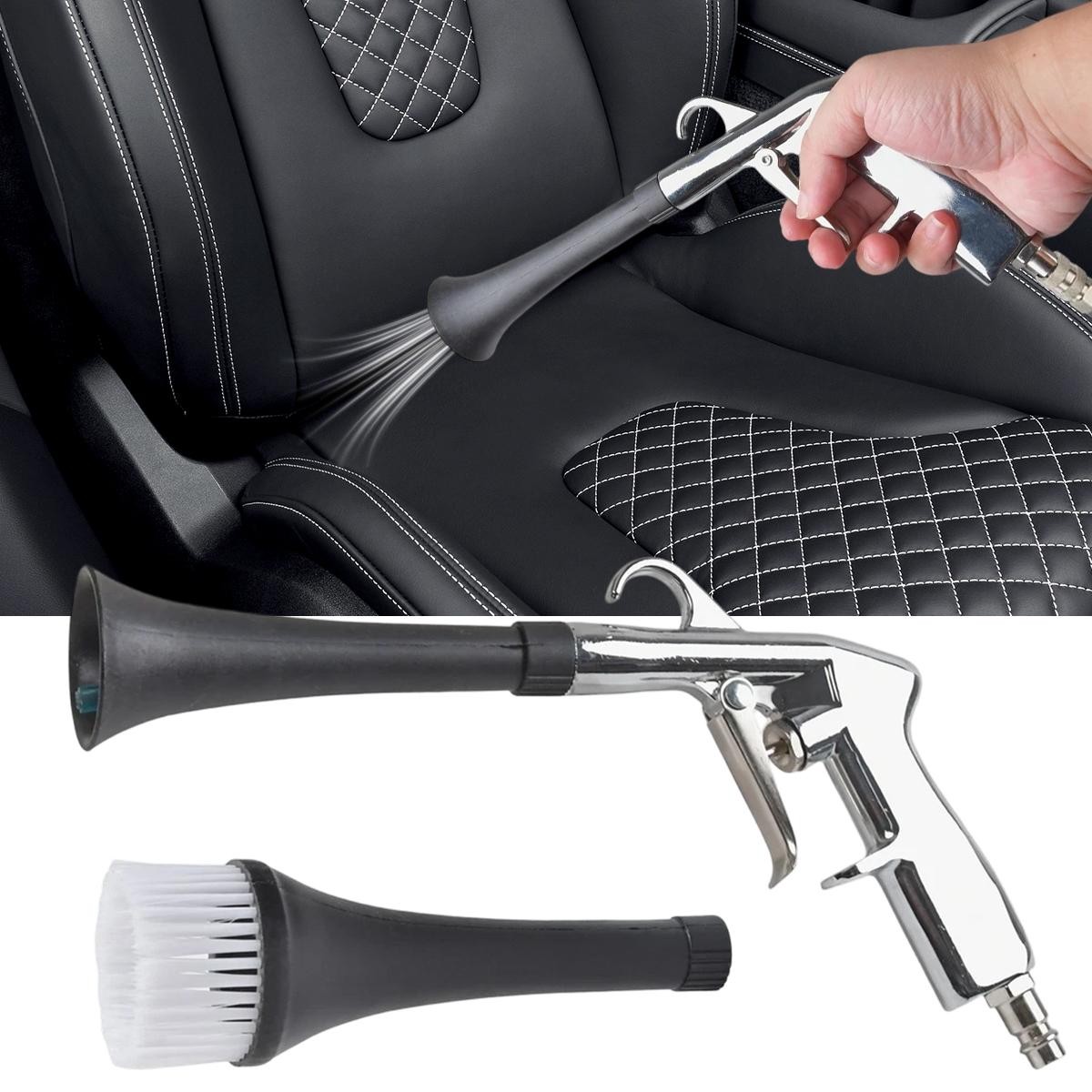 Car Interior Cleaning Gun with PVC Material and Efficient Dust Removal