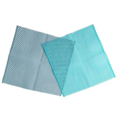 Quick-Dry Dish Washing Net Scrubber – Innovative Mesh Cloth, No Smell, 11.5×11.5