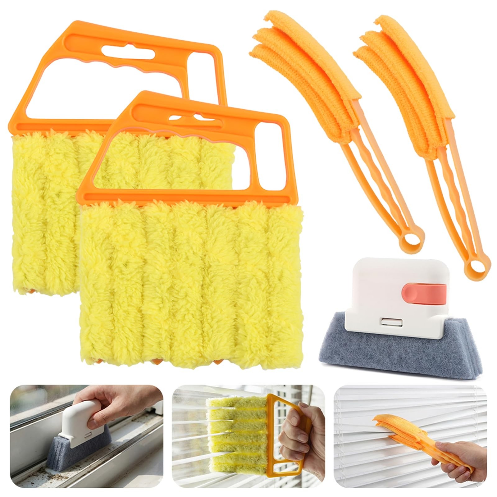 5-Pack Blind Cleaning Kit – Professional Tools for Window Blinds, Air Vents, …