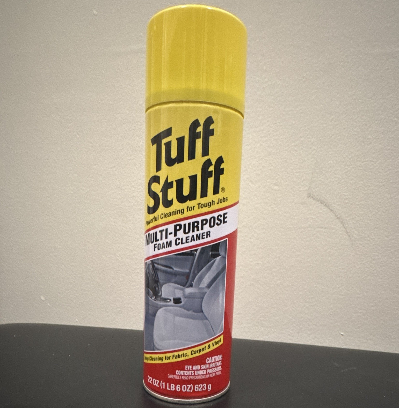 Tuff Stuff Multi-Purpose Foam Cleaner for Fabric, Carpet & Vinyl, 22 oz