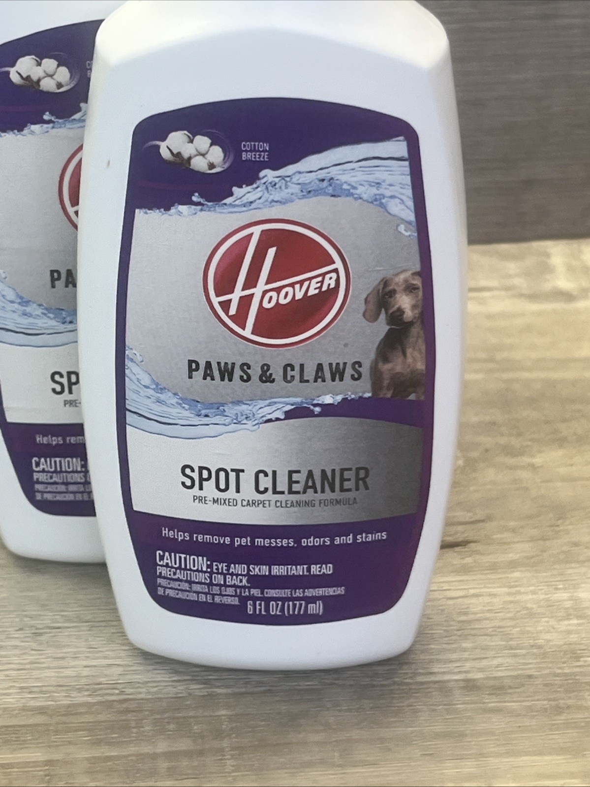 Hoover Paws & Claws Spot Cleaner Carpet Cleaning Formula 6 oz NEW Lot Of 4