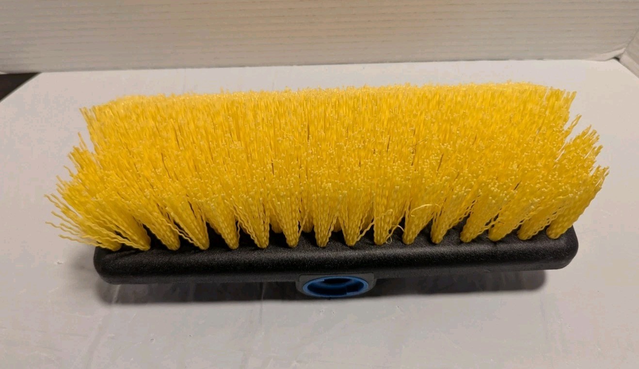 Unger Water-Fed Multi-Angle 10″ Scrub Brush Cleaning Outdoor Deck Scrub/Boat NEW