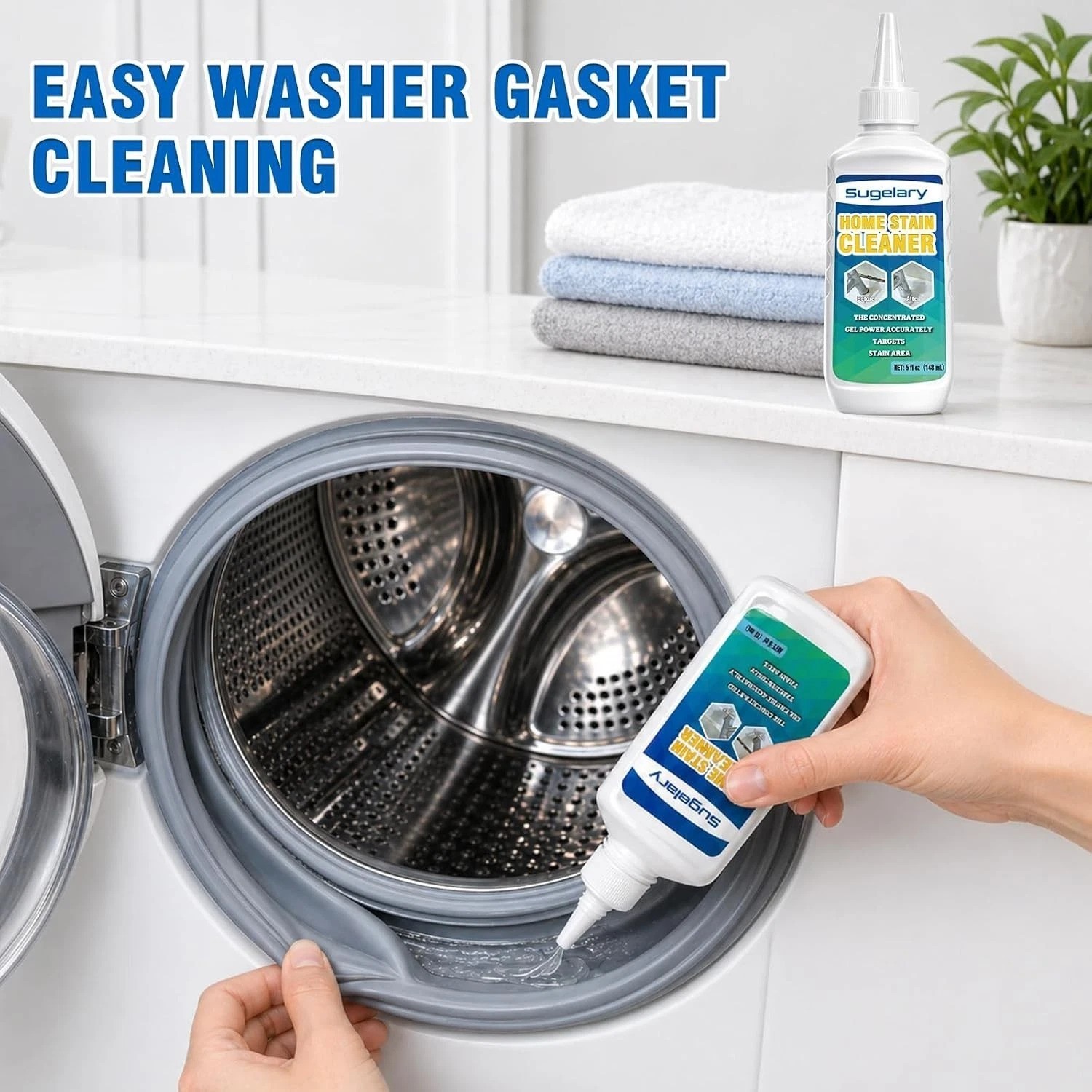 Quick-Acting 5 oz Mold Stain Cleaner Gel for Effortless Home Maintenance