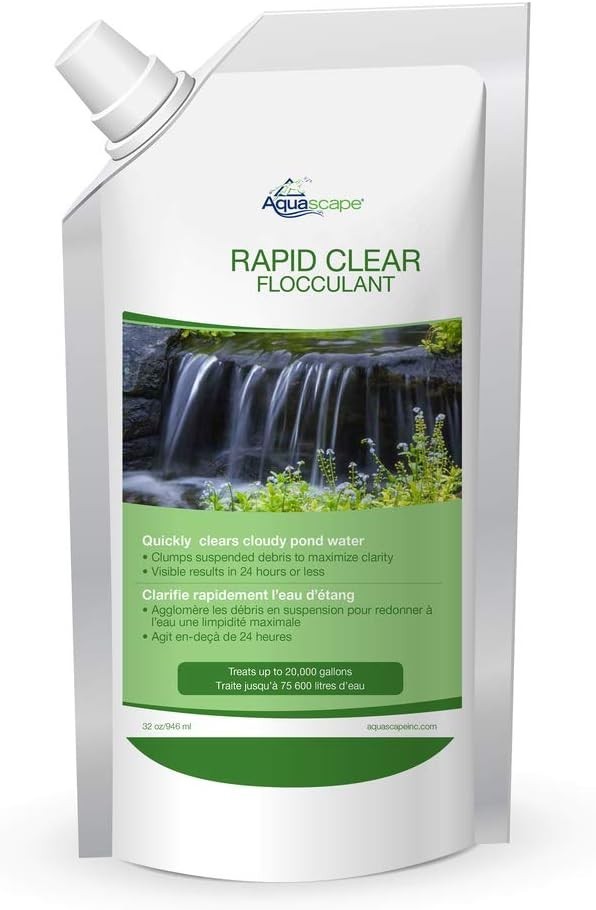 96007 Rapid Flocculant Treatment Clears Cloudy Pond Water 1 Gallon/ 3.78 L