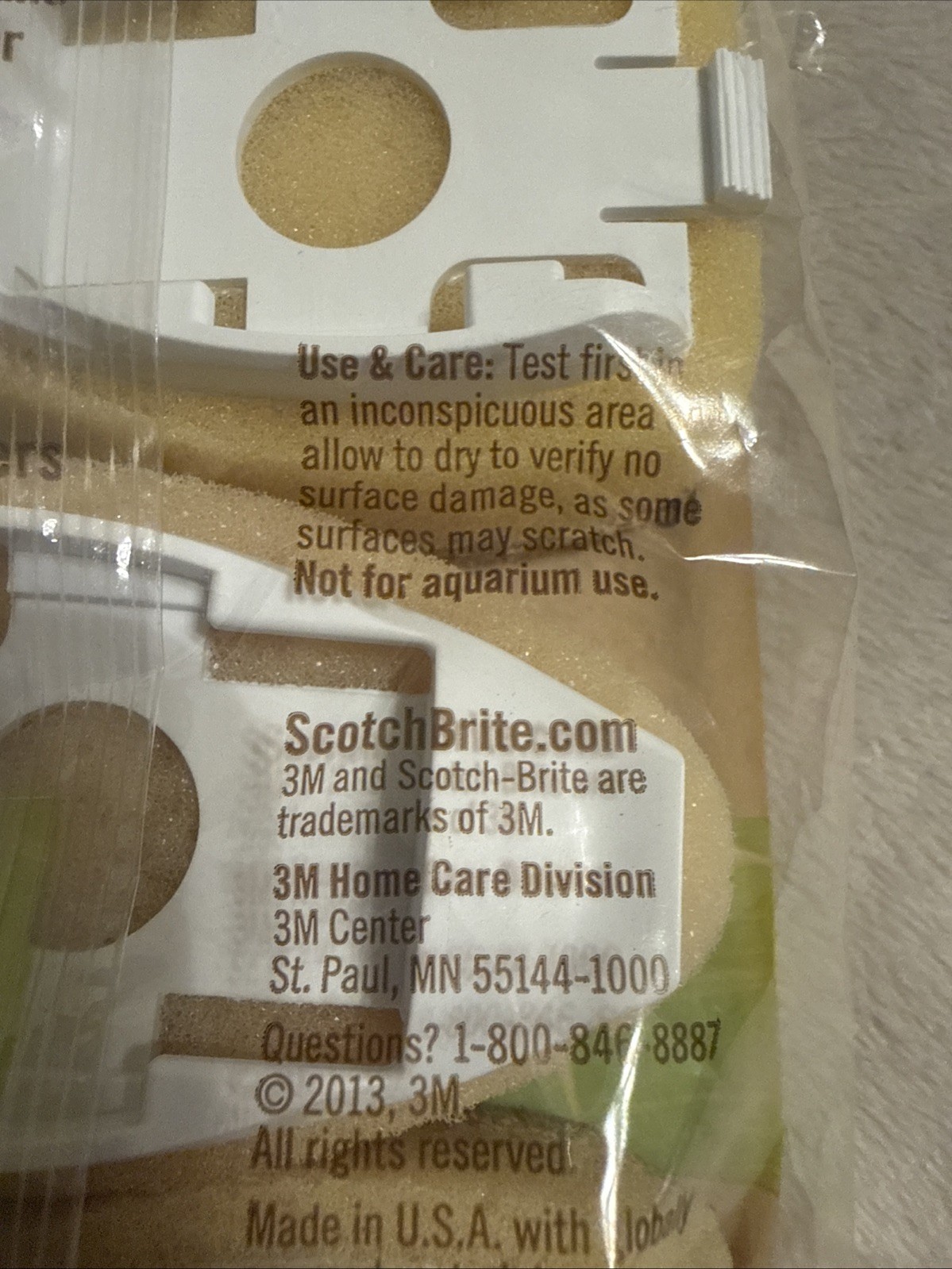 Scotch Brite Dishwand Refills Plant Fiber New 3x Pack Non-Scratch Greener Clean