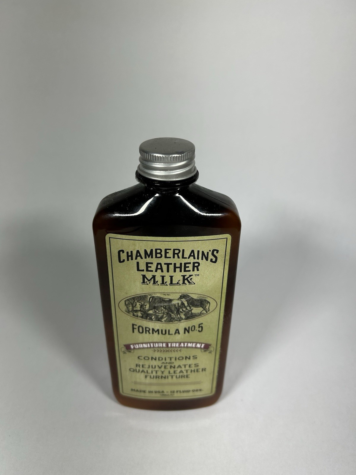 (Used- Half Full) Chamberlain’s Leather Milk Furniture Treatment Leather Cleaner