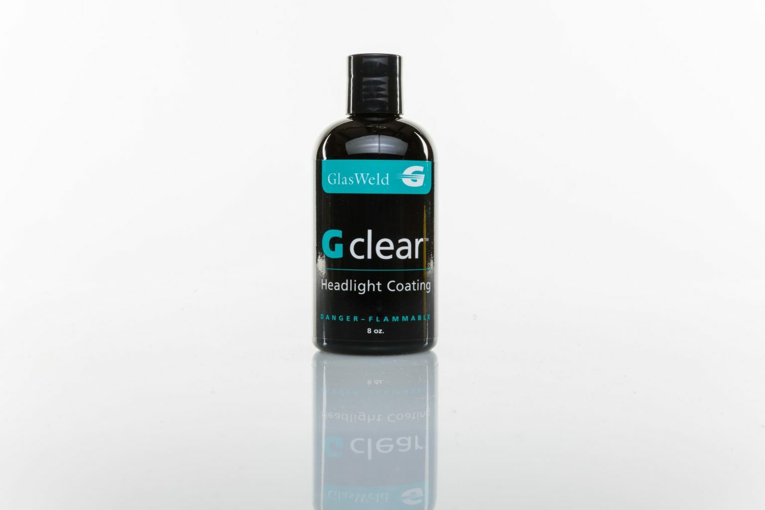 GlasWeld Gclear Coating & Pad with 8 oz. Bottle Gclear UV Hard Coat.