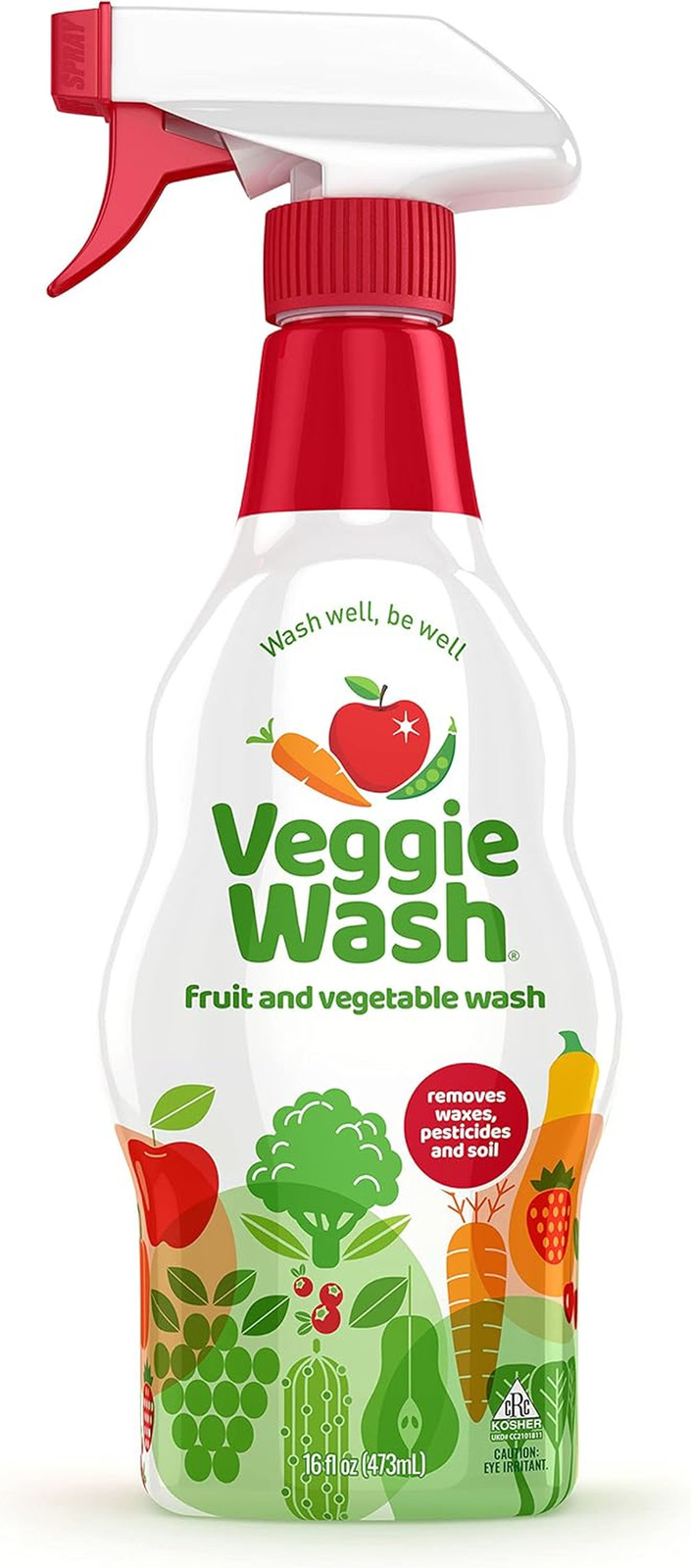 Fruit & Vegetable Wash, Produce Wash and Cleaner, 16-Fluid Ounce